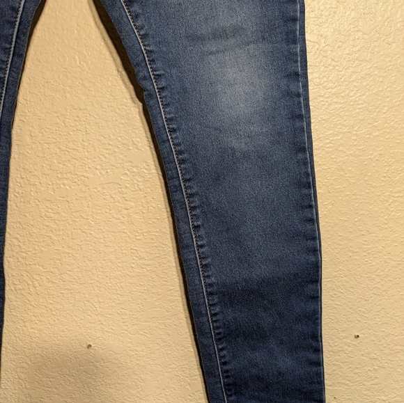 Wonder Nation Blue Skinny Jeans Classic Denim Style pre-owned size 12 plus - Picture 3 of 9